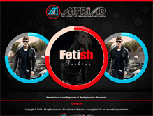 Tablet Screenshot of myriadfashion.com
